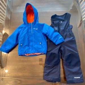 Columbia Toddler Buga Jacket & Bib Snowsuit Set 3T
